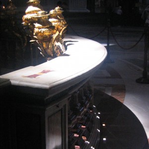 Vaticano altare 2010